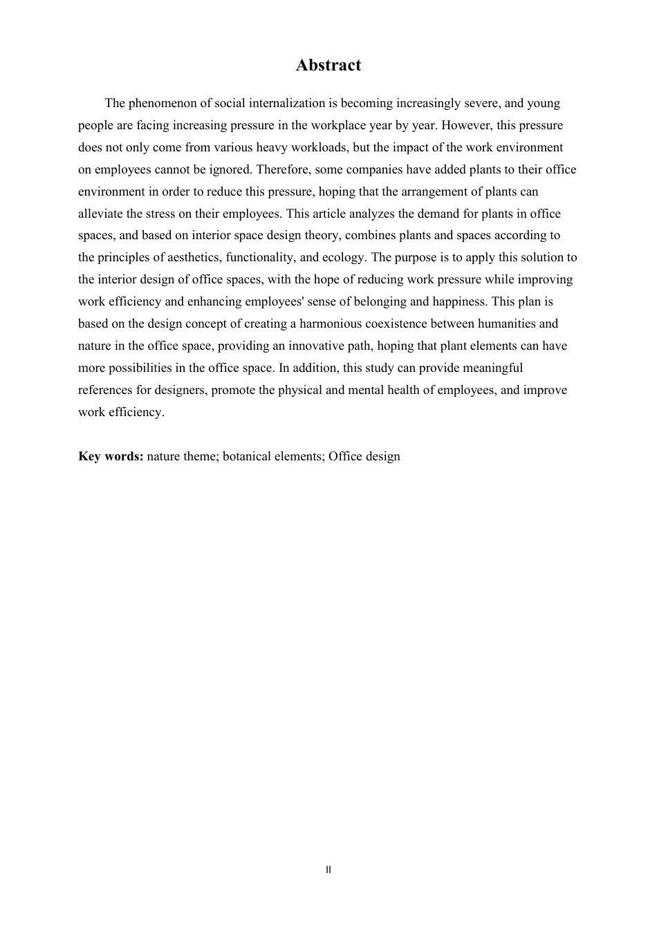 25年CH环境设计-现代自然主题办公室中的植物元素应用研究最终-约10291字符.pdf_第2页
