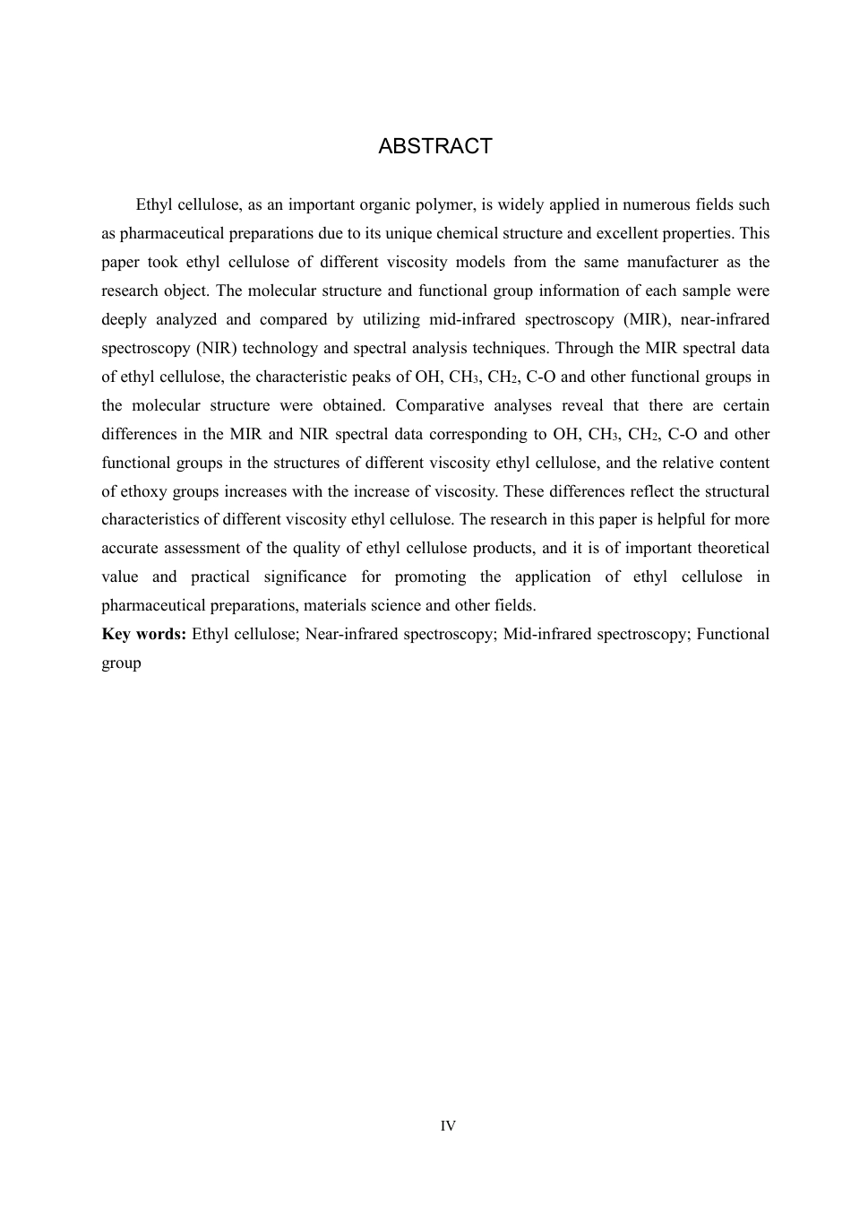 25年CH 制药工程 制药工程（中外合作办学)-乙基纤维素结构中红外-近红外光谱组学研究(3)(1)-约18762字符.pdf_第2页