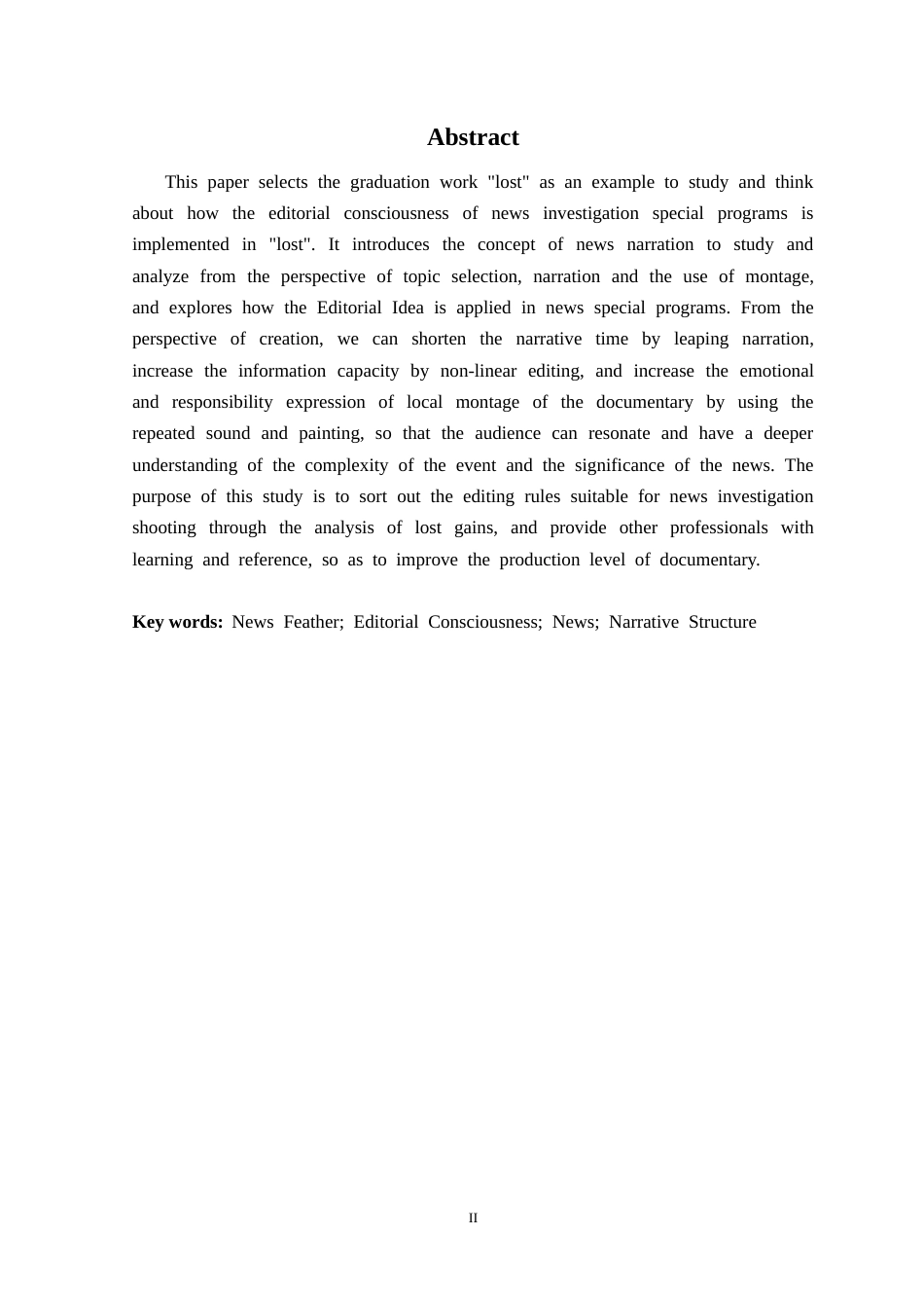 25年CH广播电视 新闻调查类专题片中编辑意识呈现研究-以毕业作品《失得》为例定稿-约16813字符.docx_第3页