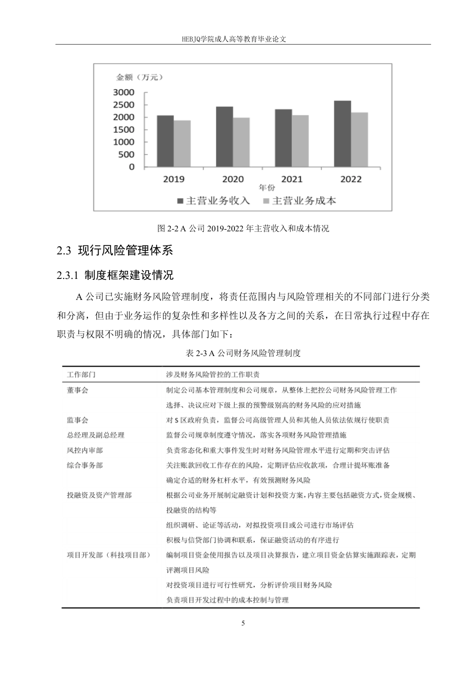 25年CH会计学 A公司财务风险管理困境及优化方案探析-成教-约11645字符.pdf_第9页