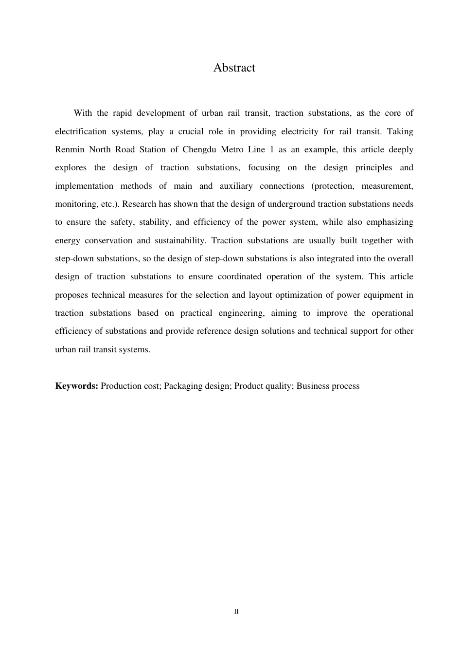 25年CH电气自动化 成都地铁1号线人民北路站牵引变电所技术方案研究-成教-约14214字符.pdf_第2页