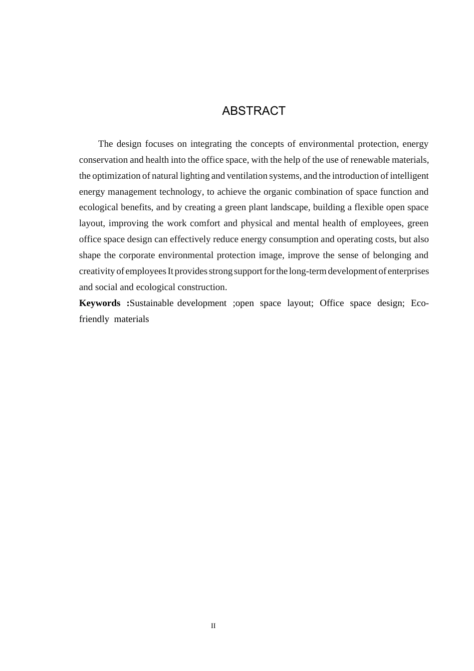 25年CH环境设计-基于绿色理念发展下的办公室空间设计定稿-约6666字符.docx_第2页