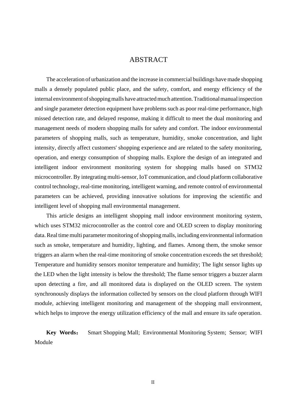 25年CH物联网工程-基于STM32的商场室内环境智能监测系统设计最终稿-约17881字符.docx_第2页