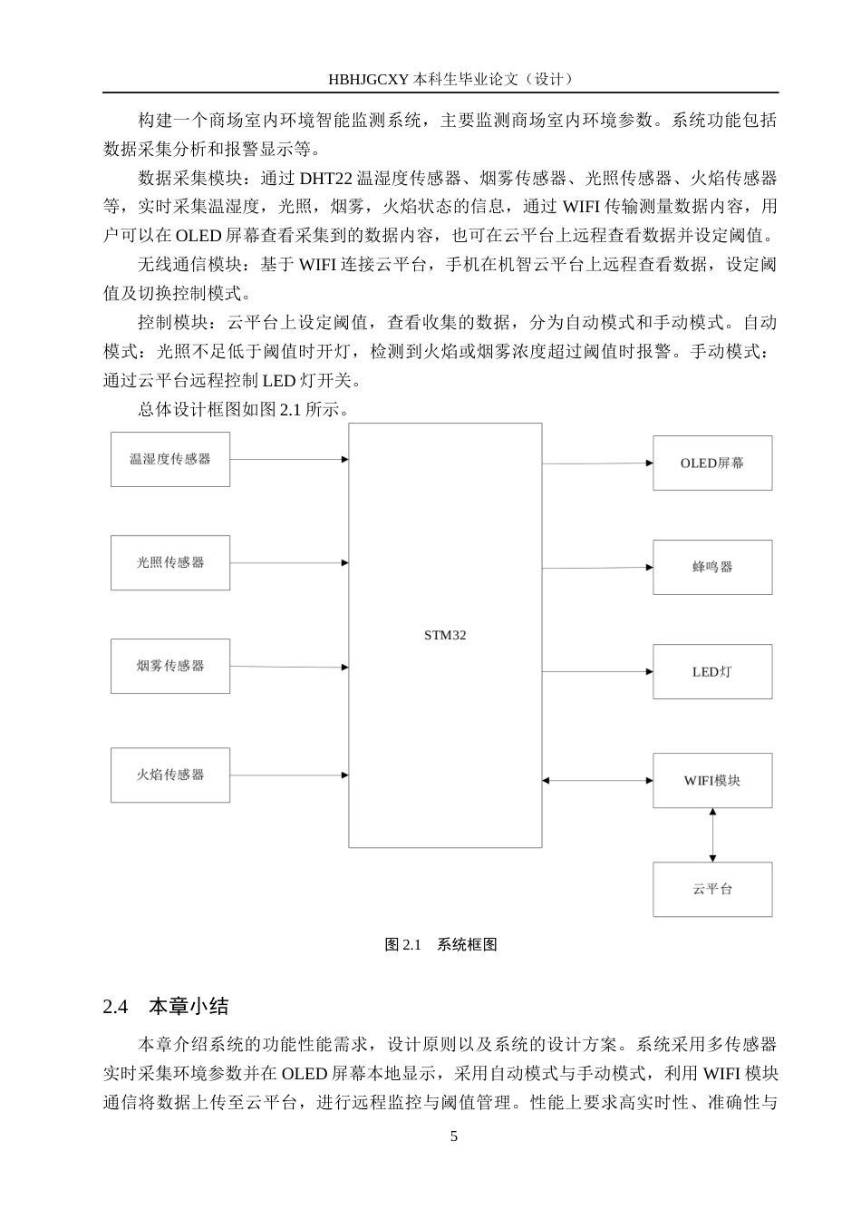 25年CH物联网工程-基于STM32的商场室内环境智能监测系统设计最终稿-约17881字符.docx_第9页