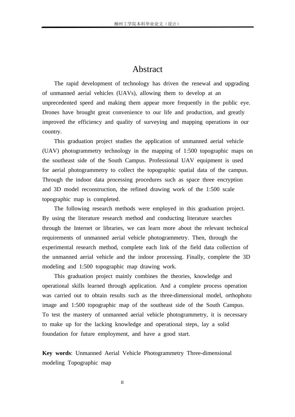 25年CH测绘工程 基于无人机摄影测量的南校东南侧1：500地形图测绘终稿.docx_第2页