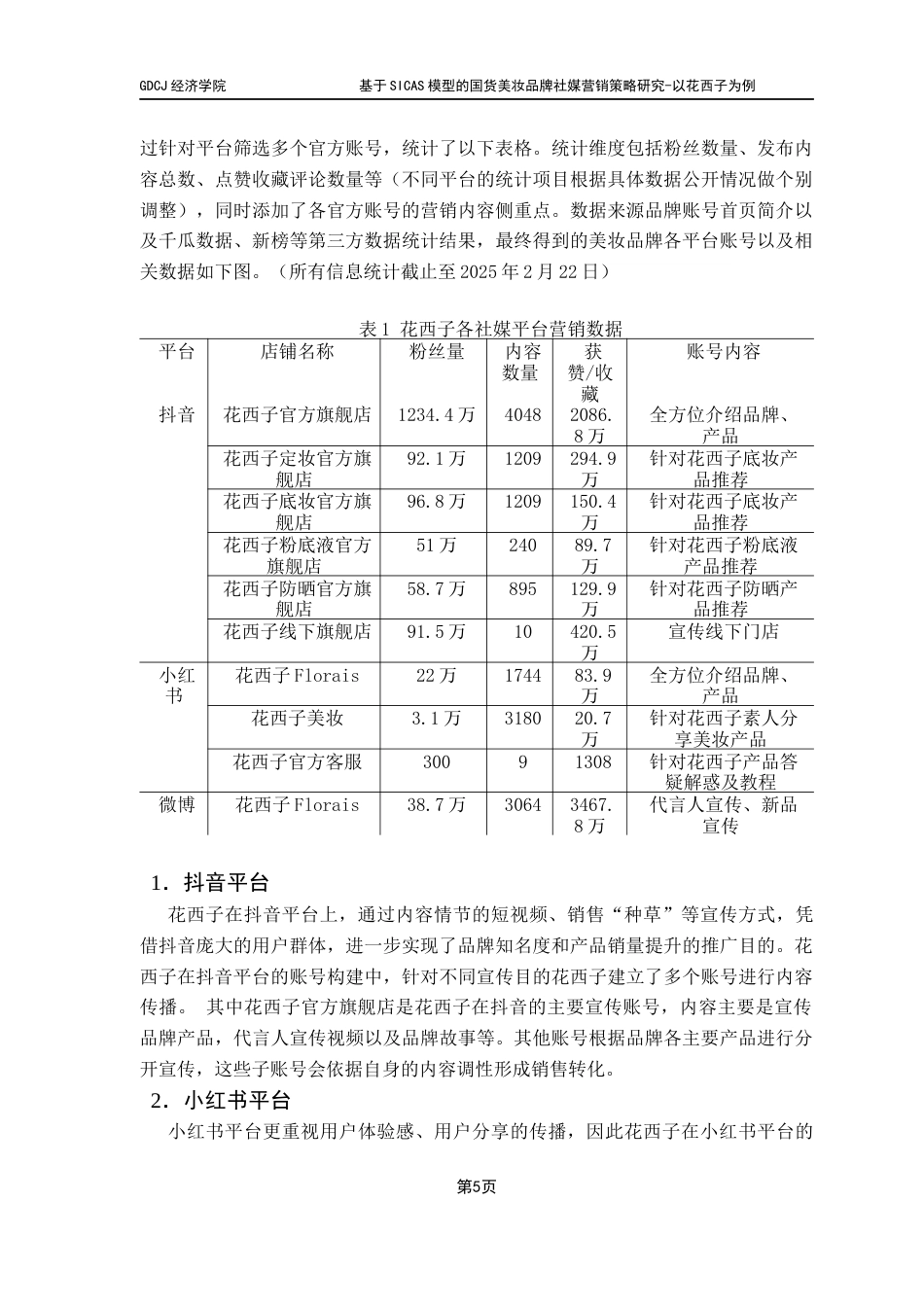 25年CH国际商务 基于SICAS模型的国货美妆品牌社媒营销策略研究-以花西子为例最终稿-约14785字符.docx_第10页
