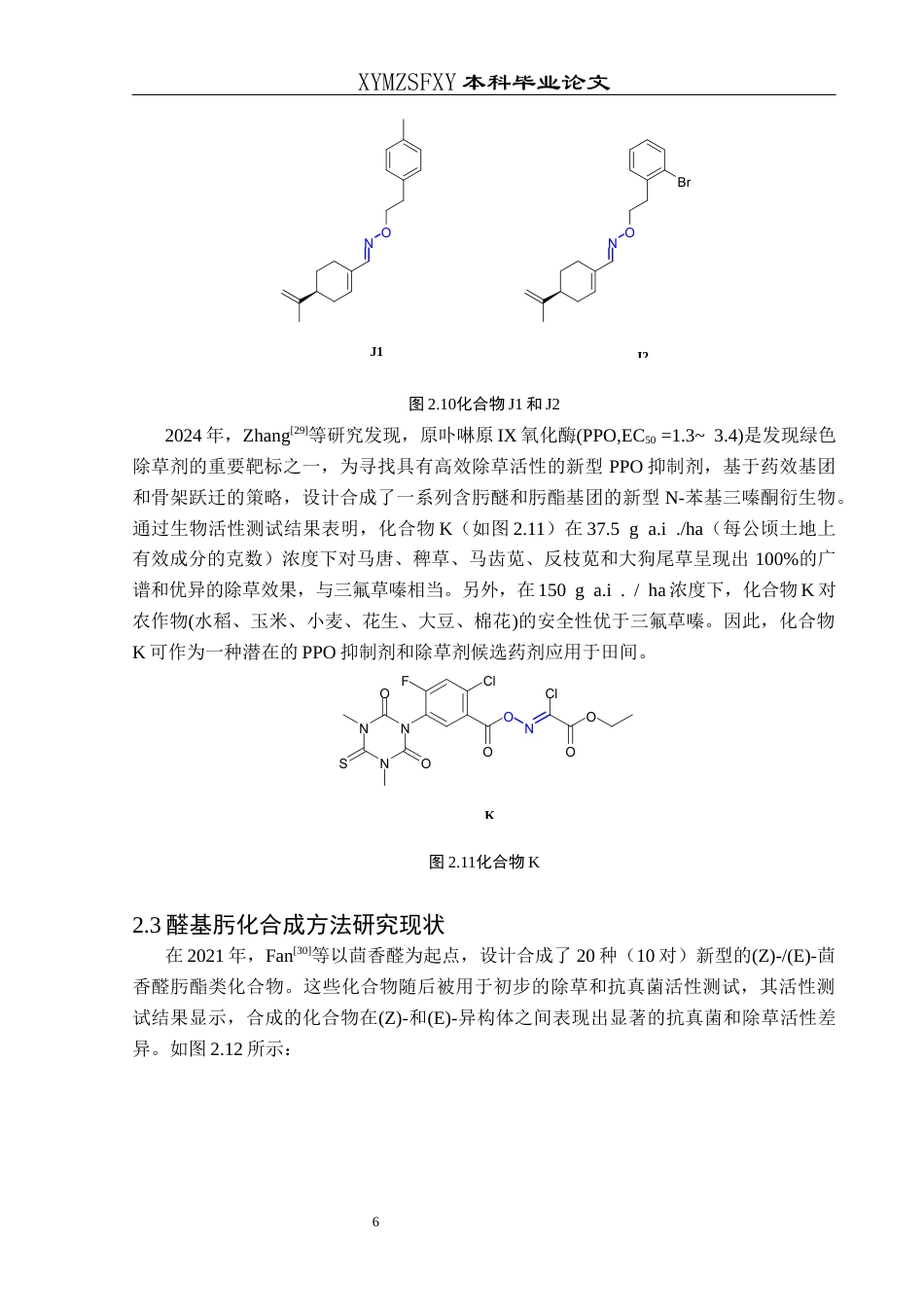 25年CH应用化学 含糠醛肟醚结构的哌嗪衍生物设计合成及抑菌活性2.终稿-约15908字符.docx_第9页