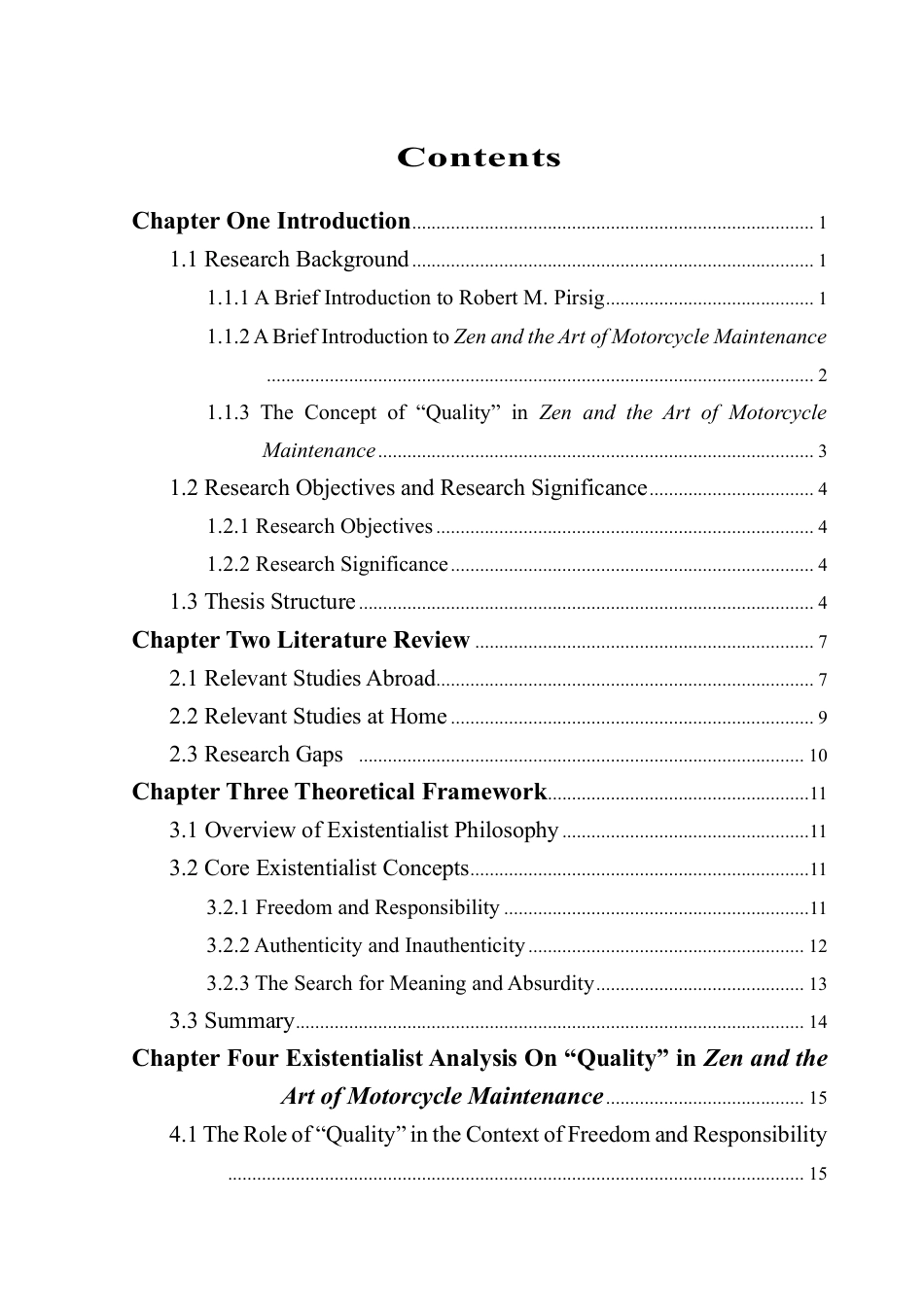 25年CH商务英语  《Zenand Art of Motorcycle Maintenance》中“质量”概念的存在主义分析终稿-约62172字符.pdf_第4页