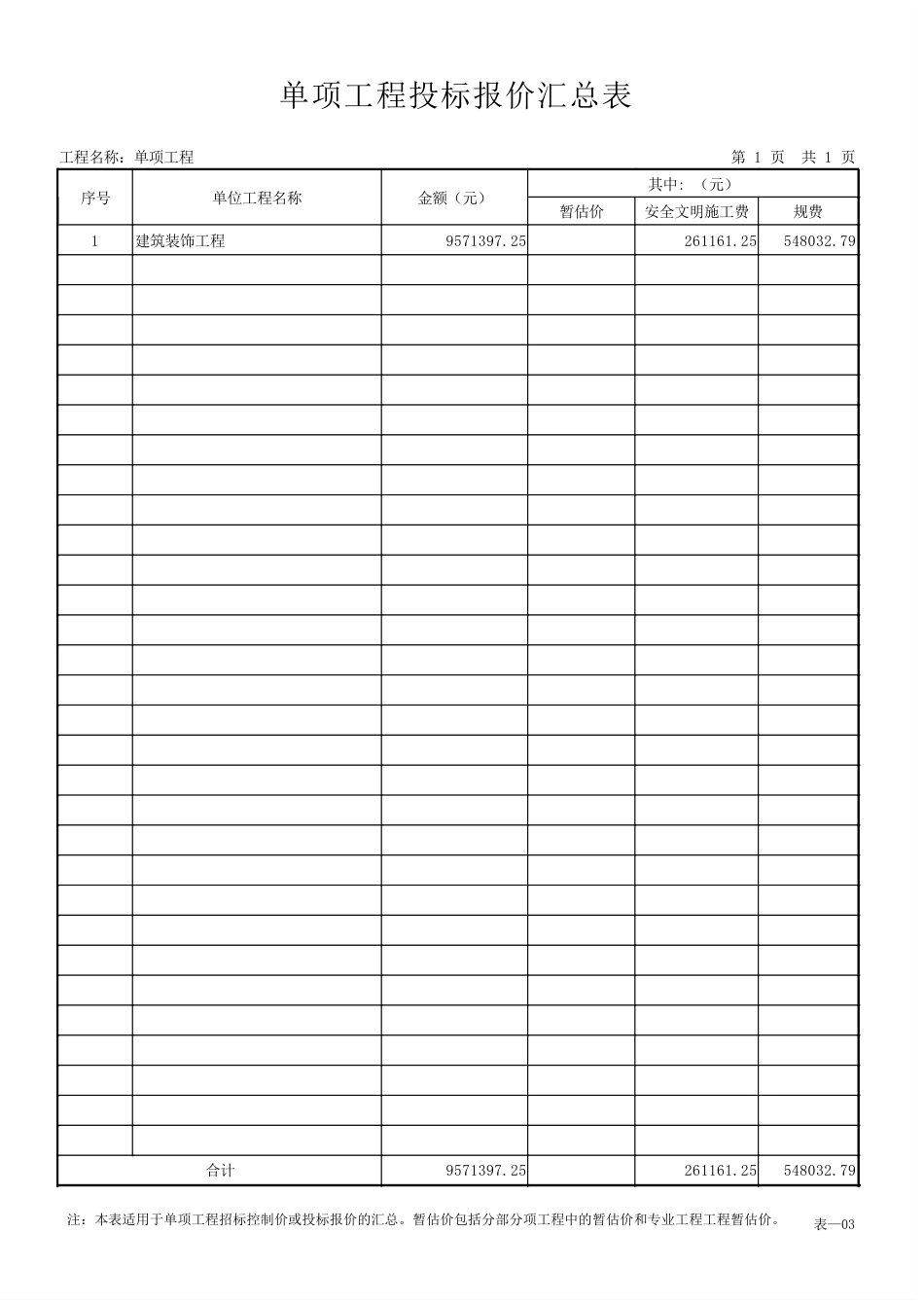 25年CH工程造价 阳光新城17#-PDF投标报价-约62072字符.PDF_第5页