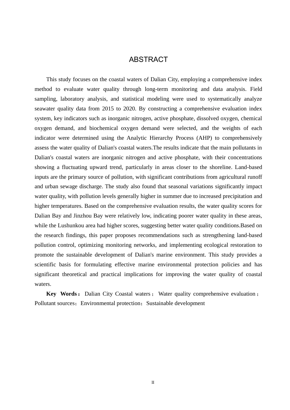 25年CH环境科学  大连市近岸海域水质综合评价-最终版最终稿-约15150字符.docx_第3页