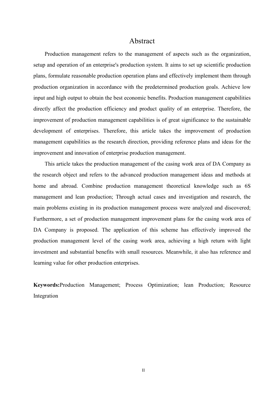 25年CH汽车服务工程 DA公司机匣工区生产管理能力提升研究-p -约18883字符终稿.pdf_第2页