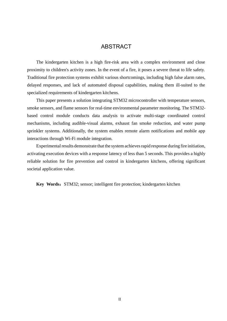25年CH物联网工程-幼儿园厨房智能消防系统设计与实现定稿-约16485字符.docx_第4页