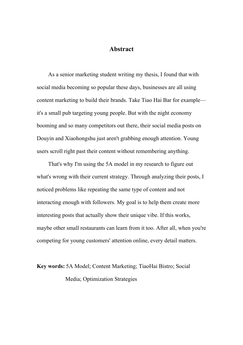 25年CH市场营销 基于5A模型的跳海酒馆社交平台-约17431字符.pdf_第3页