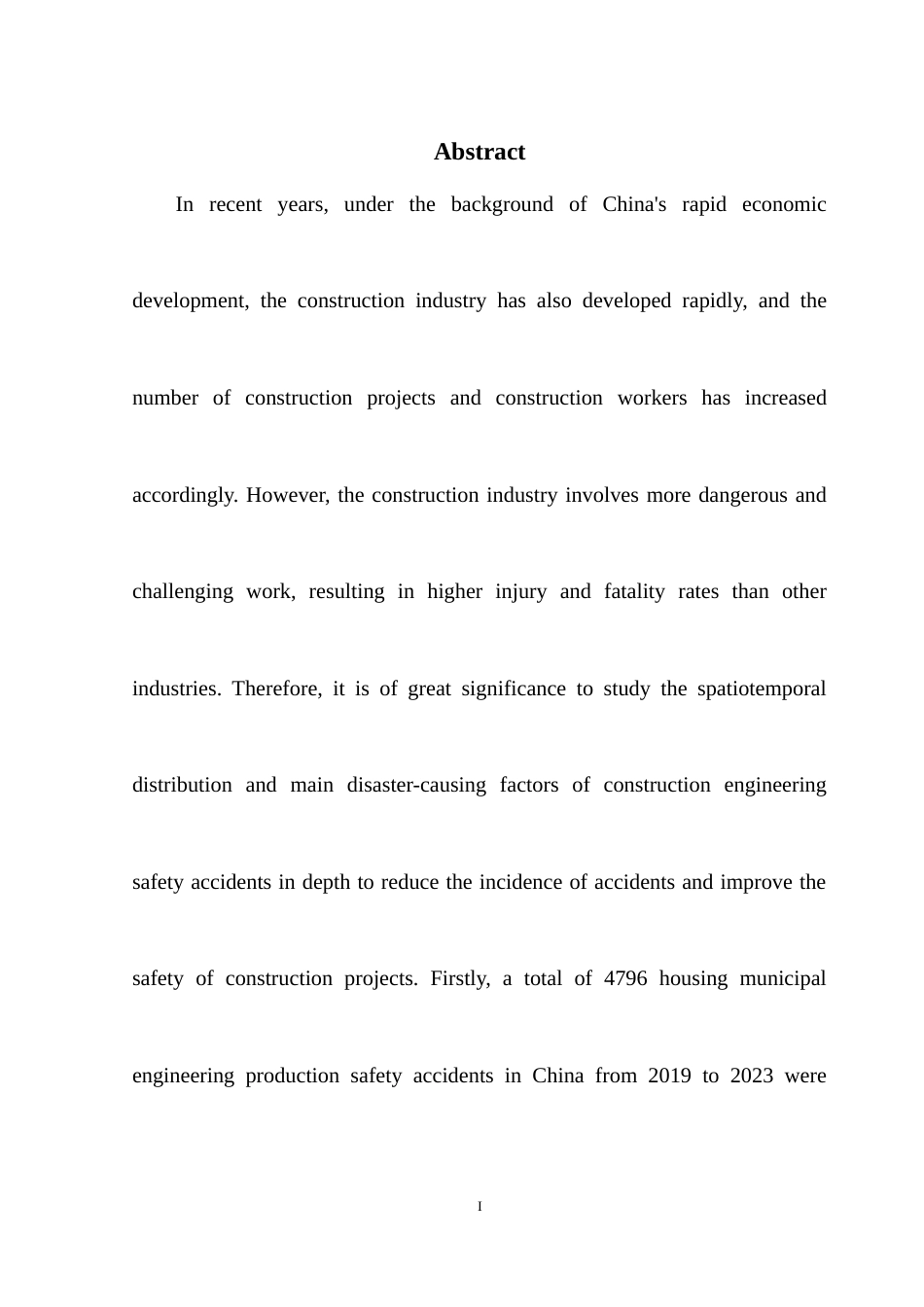 25年CH房地产开发与管理 我国建筑工程安全事故的时空分布与主要致灾因素研究-约17198字符.doc_第3页