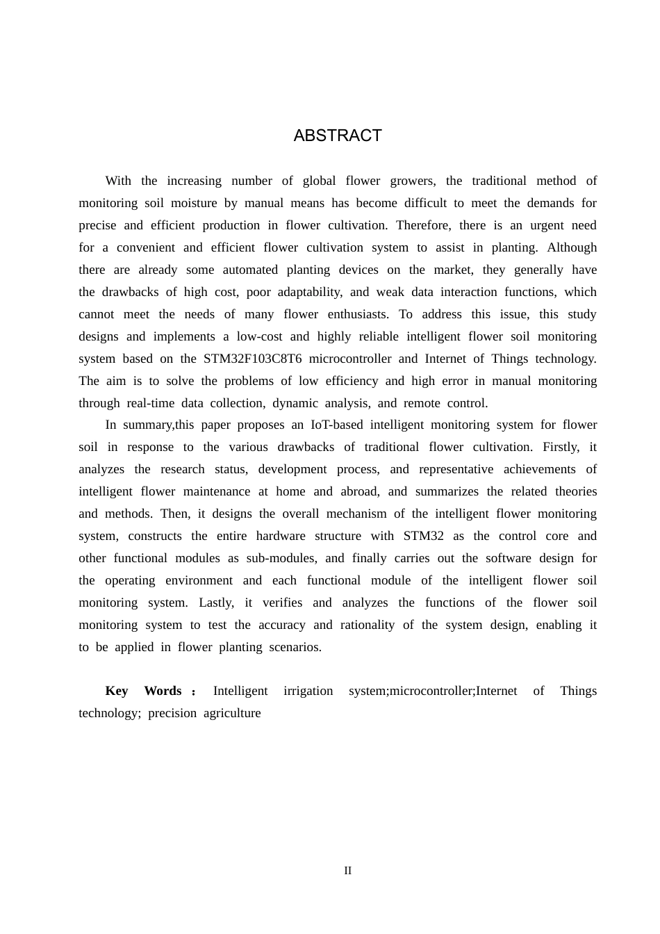 25年CH物联网工程-基于物联网的花卉土壤智能监测系统设计与实现终版-约14487字符.docx_第2页