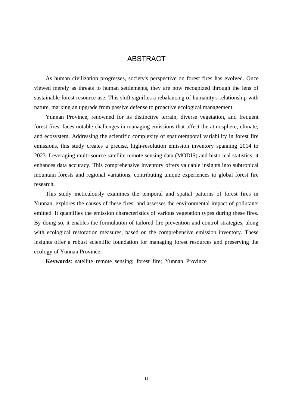 25年CH环境科学-云南省森林火灾高分辨率多年排放清单研究最终稿-约12381字符.docx_第2页