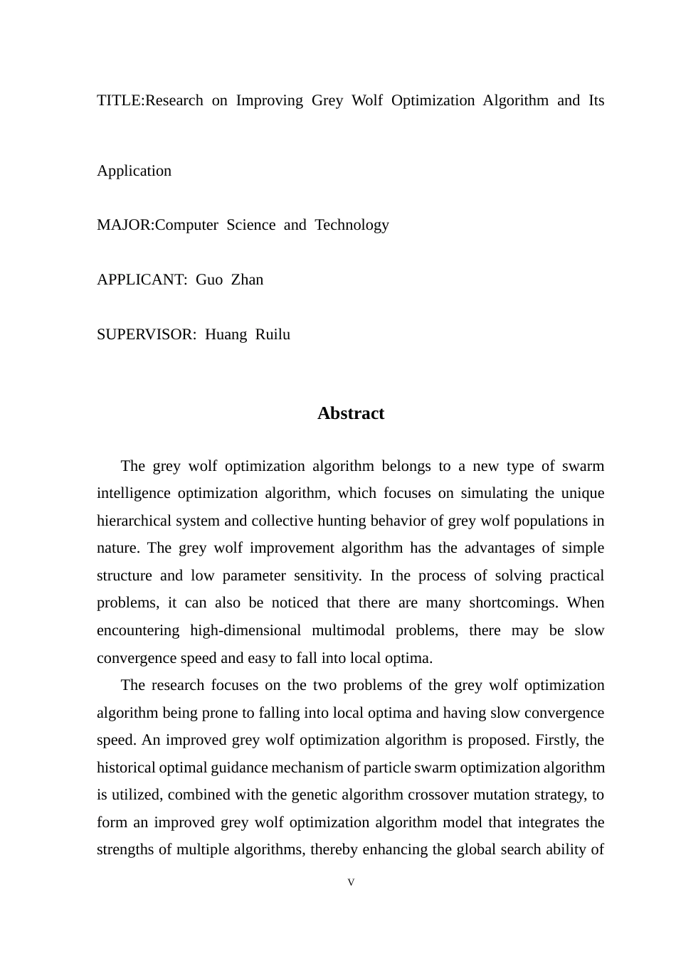 25年CH计算机科学 灰狼优化算法；混合策略；自适应调控；超参数寻优；工程应用最终稿-约25342字符.docx_第3页