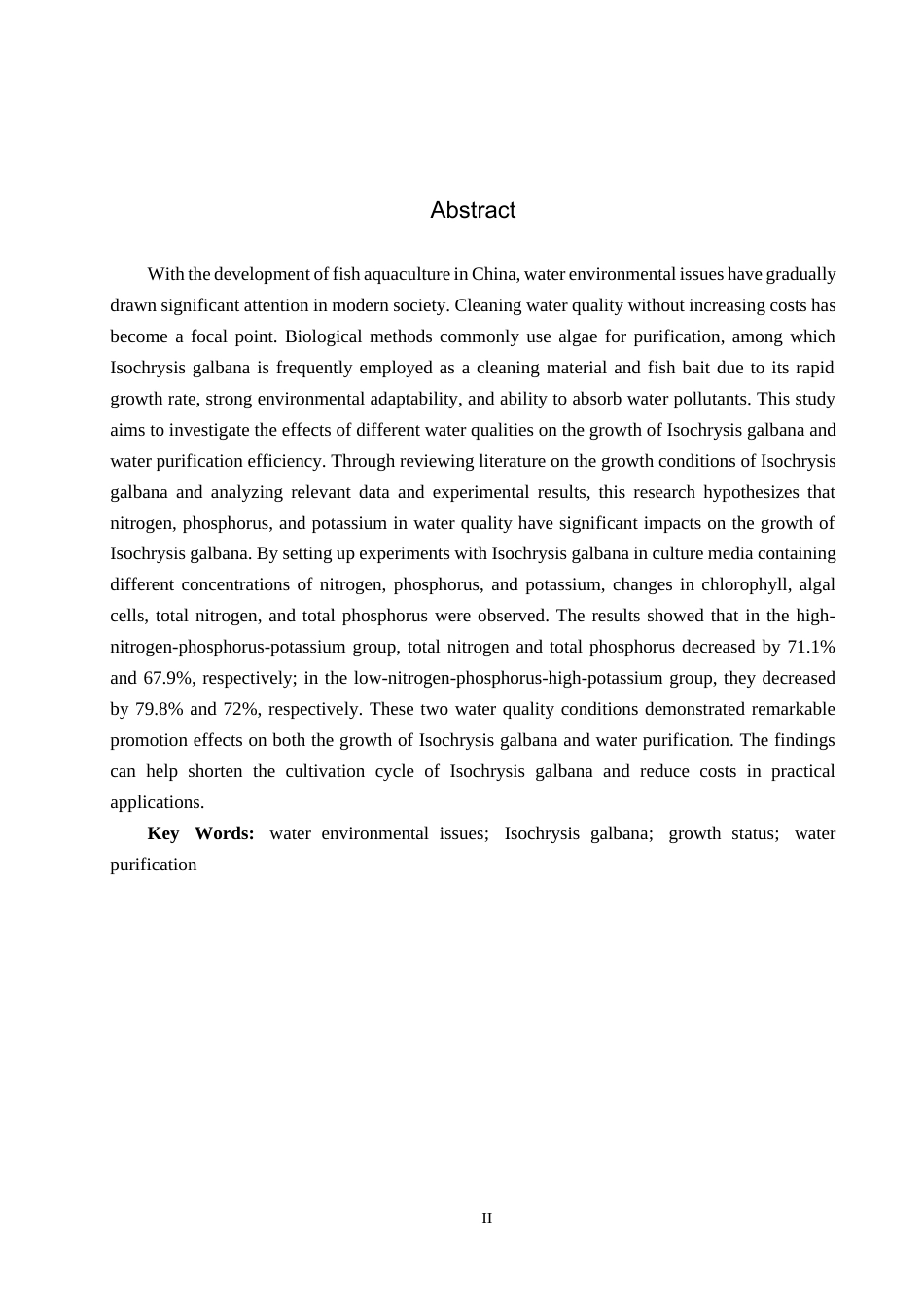 25年CH环境科学与工程-球等鞭金藻在不同水质中生长情况及水质净化效果研究终版-约13678字符.docx_第2页