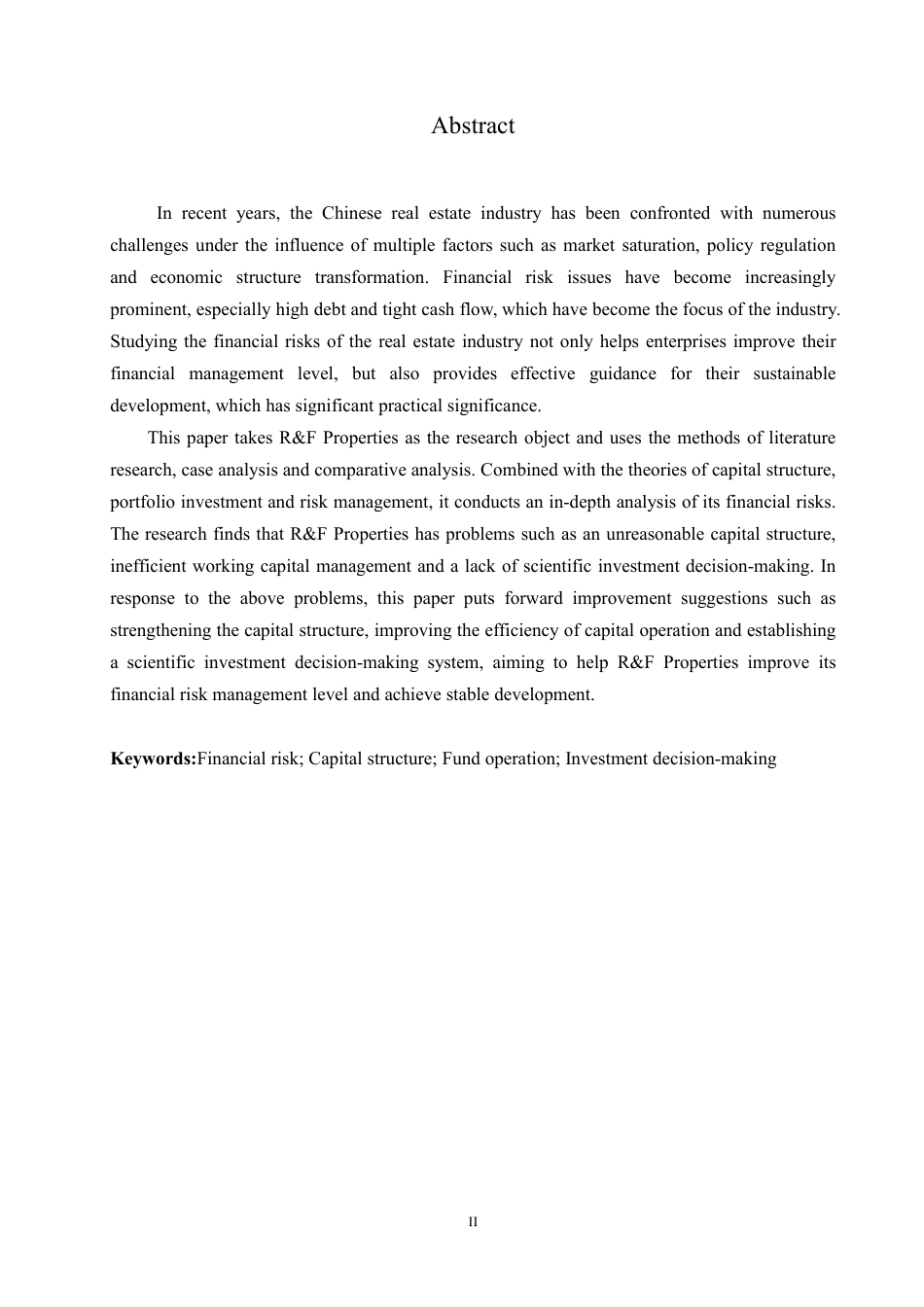 25年CH会计学 富力地产股份公司财务风险问题分析(4)-约19006字符.pdf_第2页