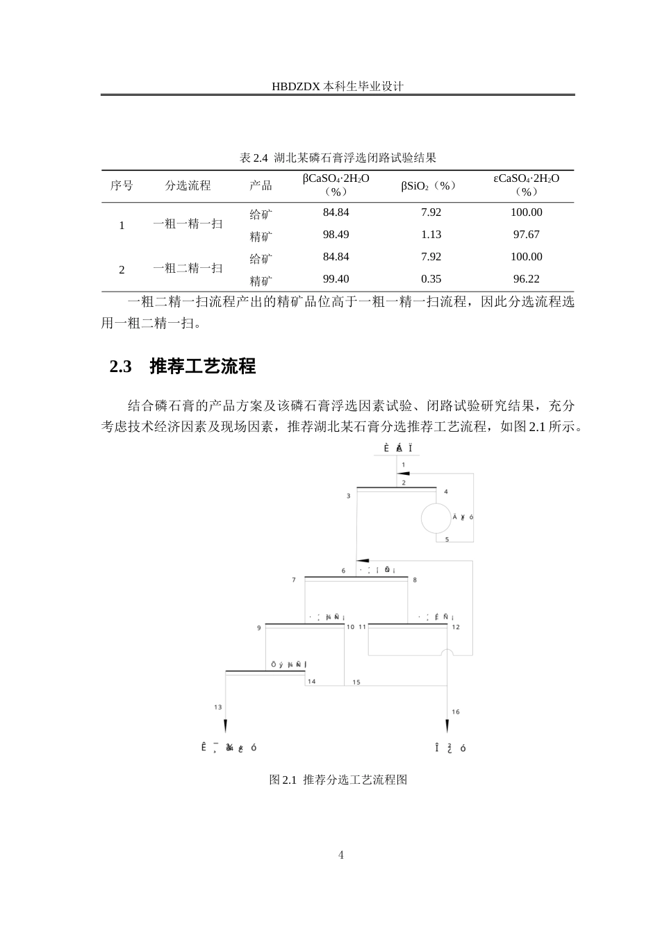 25年CH矿物加工工程-75万吨-年湖北某石膏选矿厂初步设计-约6522字符终版.docx_第9页