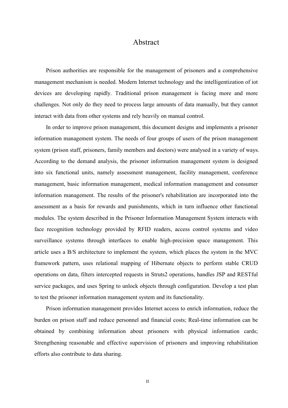 25年CH 监狱服刑人员信息管理系统设计与实现-成教.pdf_第4页