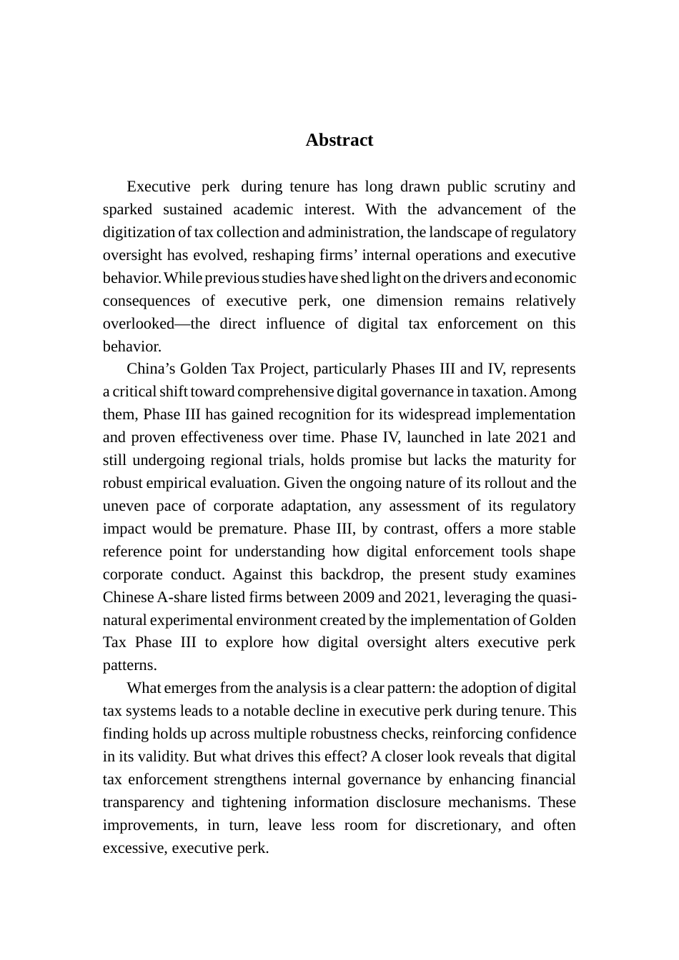 25年CH经济学 税收征管数字化对高管在职消费影响研究(戴国恒)终稿-约26539字符.docx_第2页