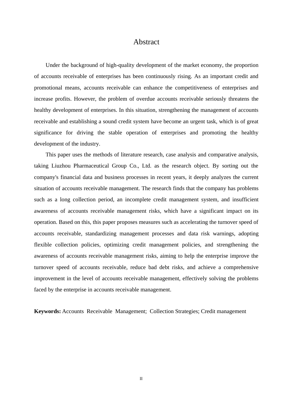 25年CH会计学 柳药集团股份公司应收账款管理问题分析.doc_第2页