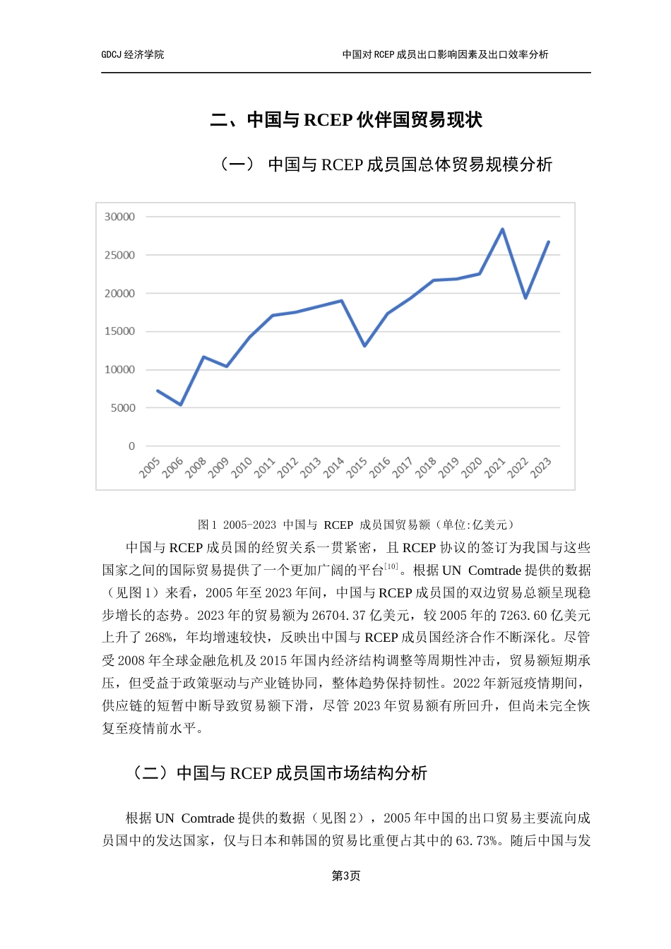 25年CH国际经济与贸易 关键词：区域全面经济伙伴关系；随机前沿引力模型；出口效率终稿-约10365字符.docx_第6页