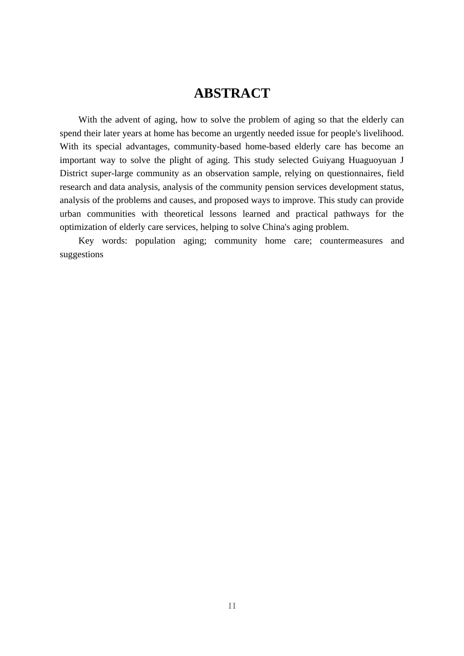 25年CH行政管理 贵阳市花果园J区社区居家养老服务研究-约22773字符.doc_第3页