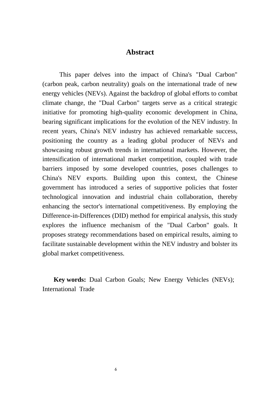 25年CH国际经济与贸易 最终稿-林辰辰国贸“双碳”目标对我国新能源汽车出口的影响终稿-约11054字符.docx_第4页