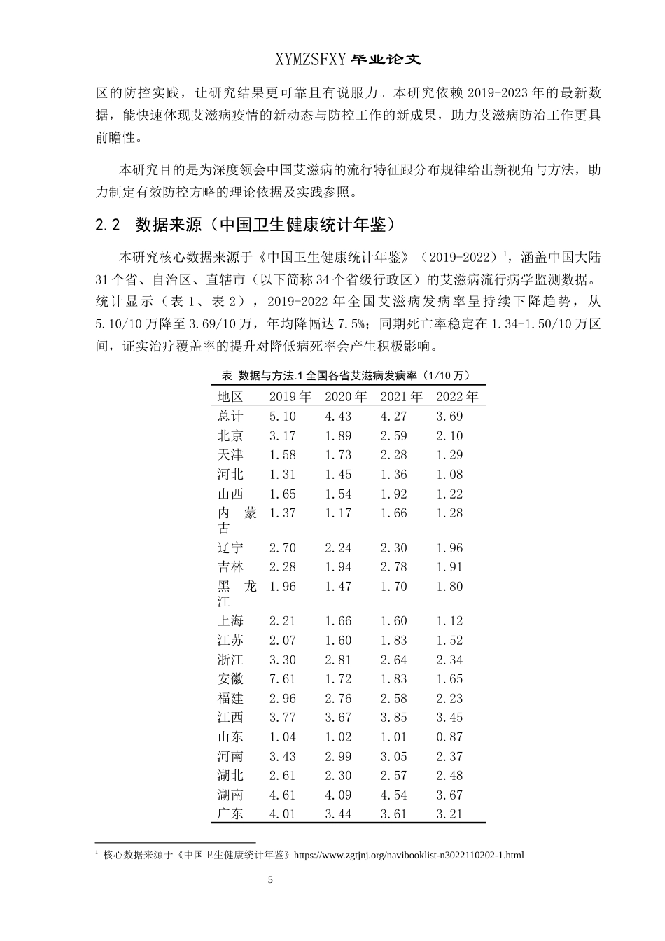 25年CH统计学 艾滋病近几年流行特征和部分地区分布情况(终)-约12422字符.docx_第7页