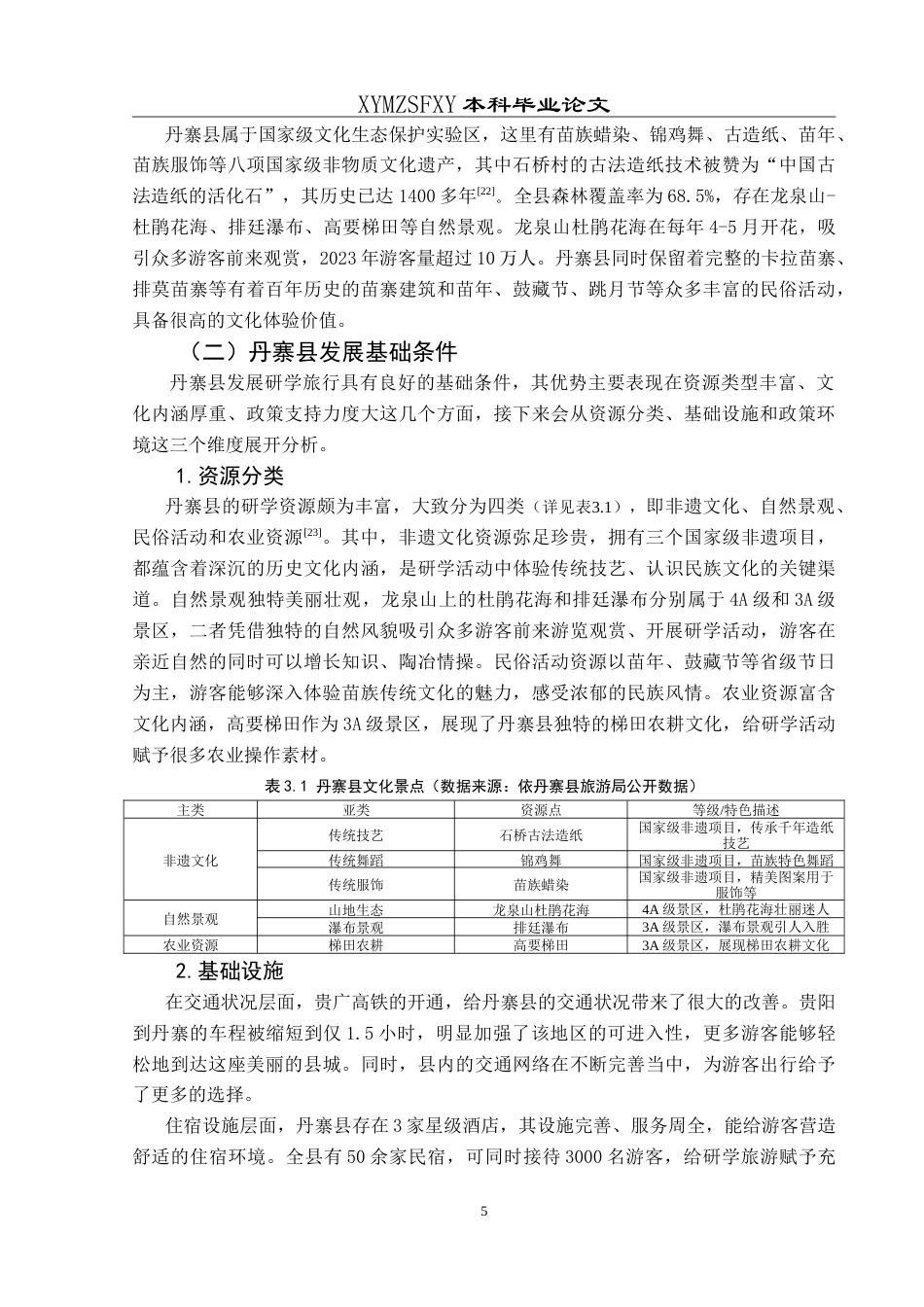 25年CH旅游管理与服务教育 基于ASEB栅格分析的研学旅行产品开发研究——以黔东南州丹寨县为例最终稿-约26478字符.doc_第9页