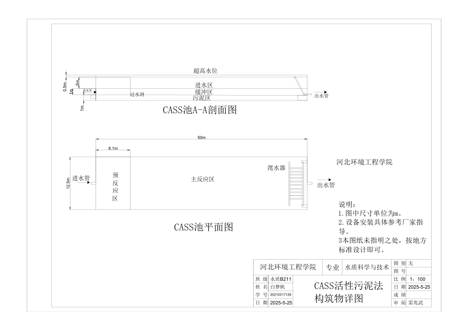 25年CH水质科学与技术 5万吨每天城市污水处理及回用工艺设计-附件图.pdf_第4页