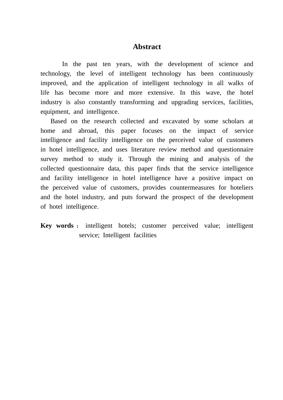25年CH酒店管理 酒店智能化对顾客感知价值的影响研究终稿-约14610字符.docx_第2页