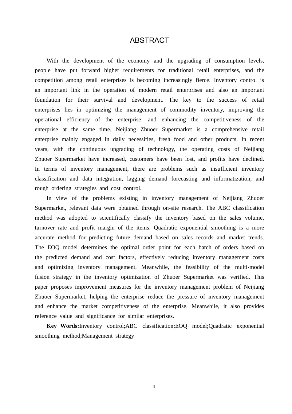 25年CH物流管理-卓尔超市库存控制策略优化研究终稿-约15582字符.docx_第3页