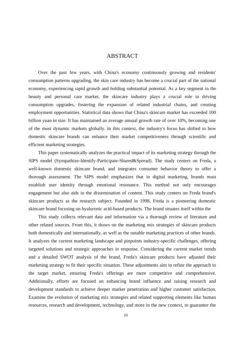 25年CH市场营销-基于SIPS模型的福瑞达护肤品牌营销效果分析终稿-约20012字符.docx_第3页