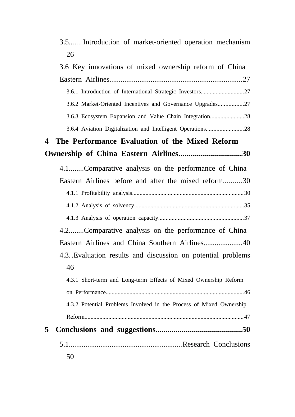 25年CH金融学英语 国有企业混合所有制改革模型与绩效评价--以中国东方航空为例终稿-约86650字符.docx_第5页