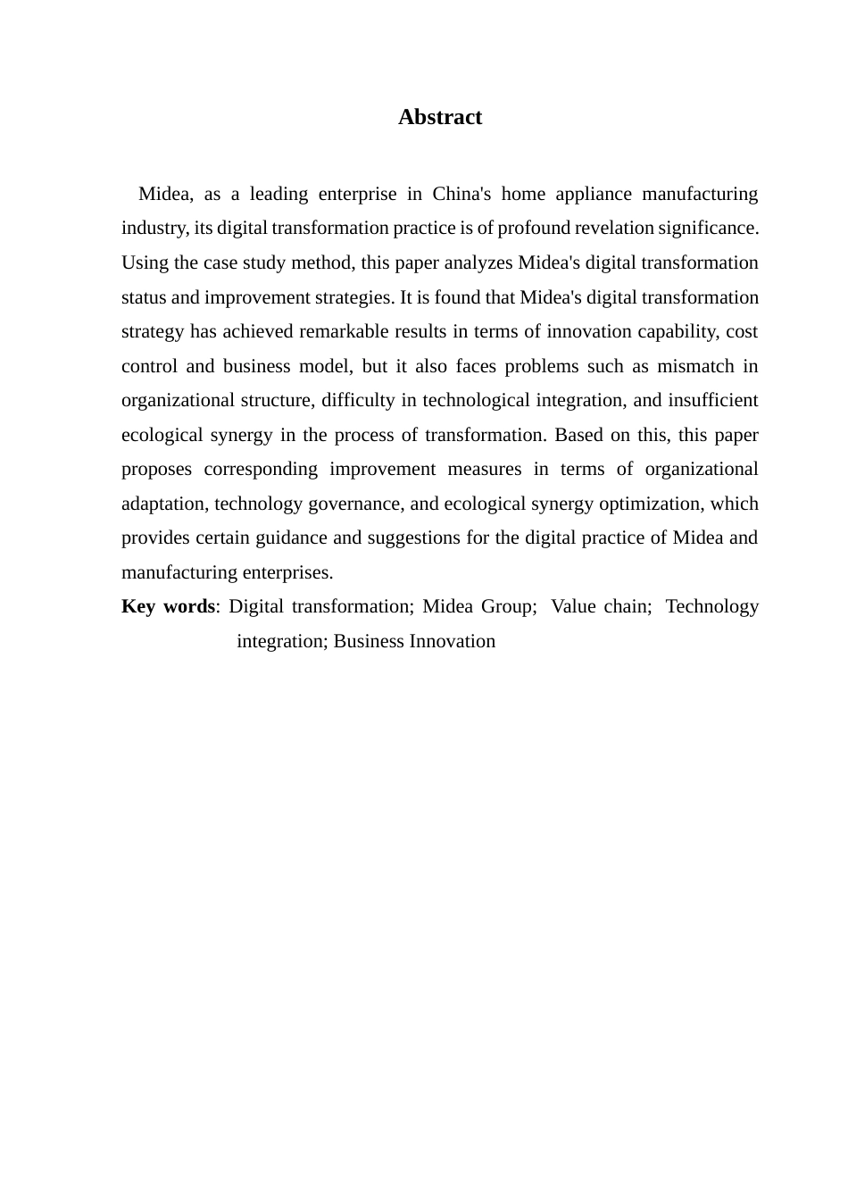 25年CH工商管理 美的公司数字化转型战略研究最终稿-附页(1)终稿-约18431字符.docx_第4页