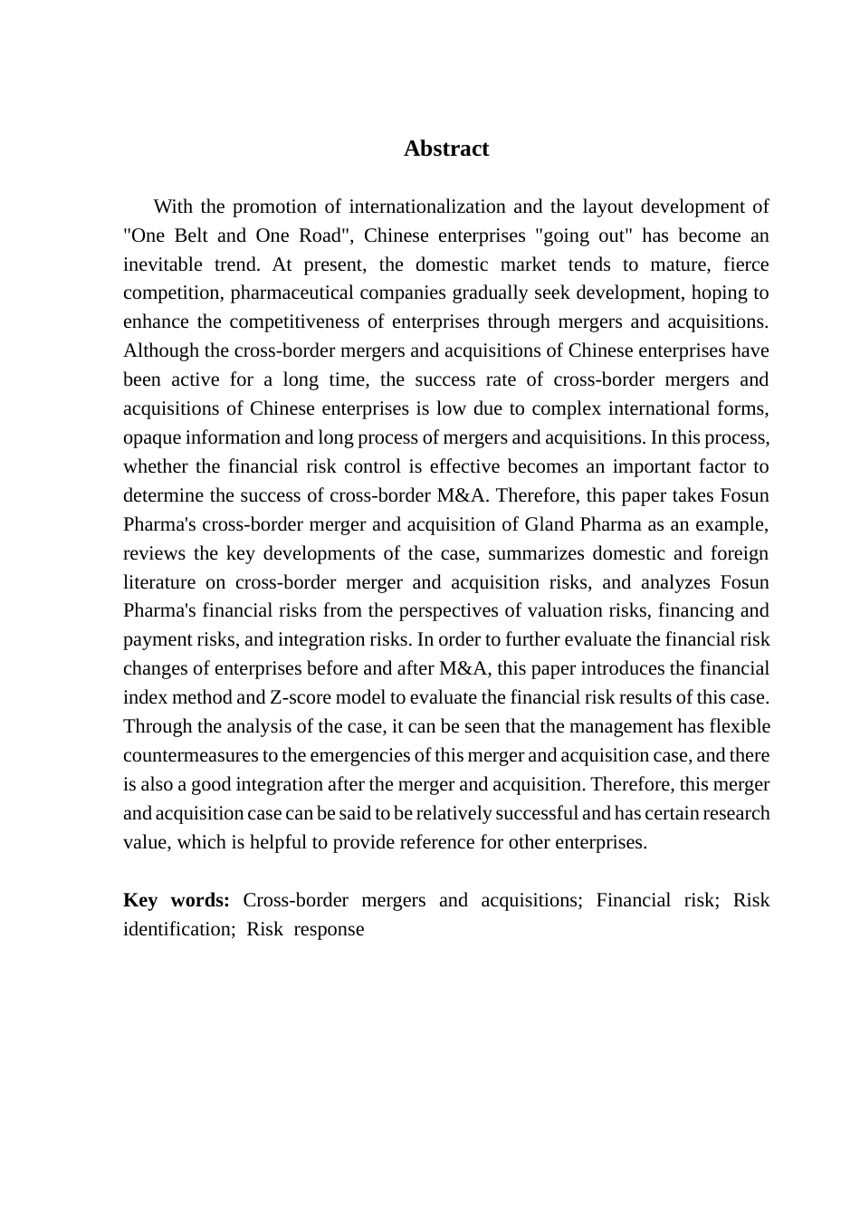 25年CH会计学 关键词：跨国并购；财务风险；风险识别；风险应对终稿-约14490字符.docx_第3页