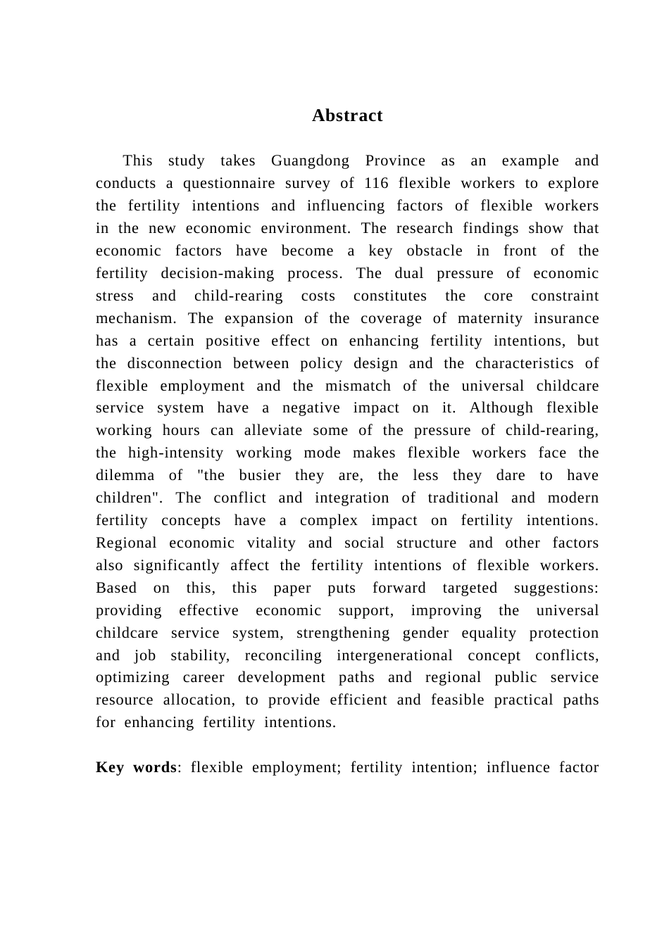 25年CH劳动与社会保障 关键词：灵活就业；生育意愿；影响因素终稿-约25045字符.docx_第3页