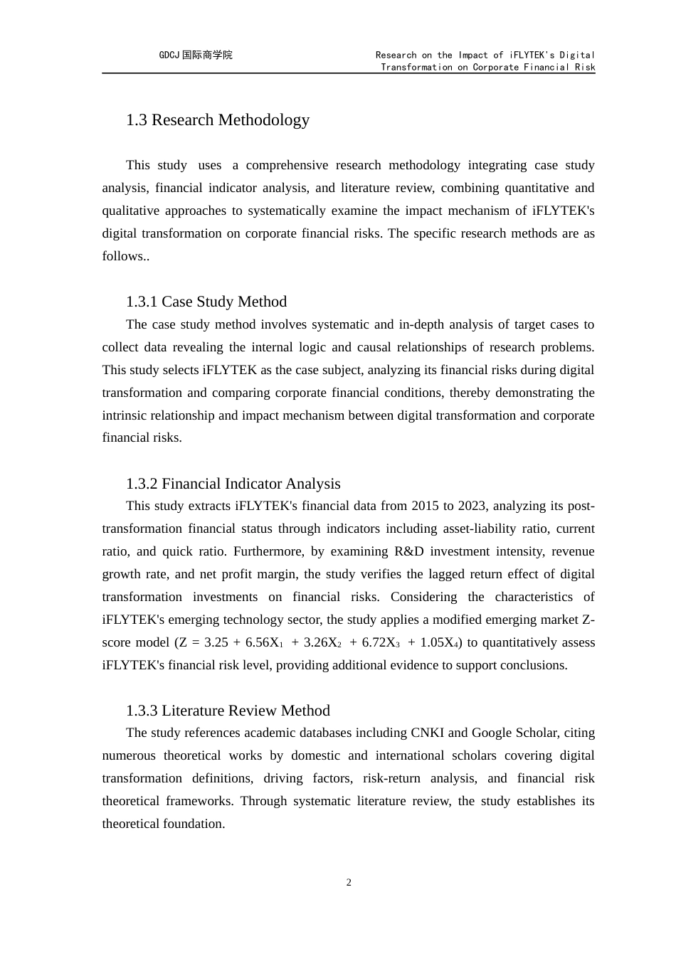 25年CH全英语财务管理-i-F-L-Y-T-E-K数字化转型对企业财务风险的影响研究终稿-约48399字符.docx_第8页