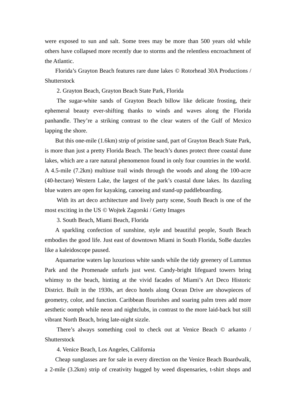 25年CH翻译学美国最好的海滩在哪里？一起来探索和享受这28个海岸线目的地吧！》翻译实践报告AReporto.doc附录1原文 ne.doc_第2页