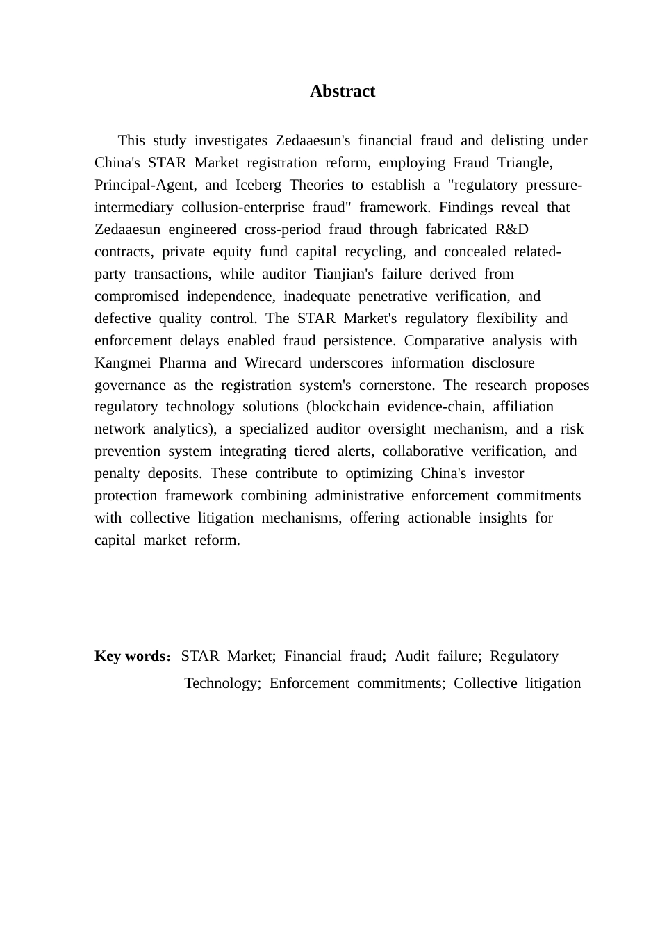 25年CH会计学 论文最终稿-毕业论文-上市公司财务造假审计失败案例研究-以泽达易盛为例终稿-约18258字符.docx_第3页