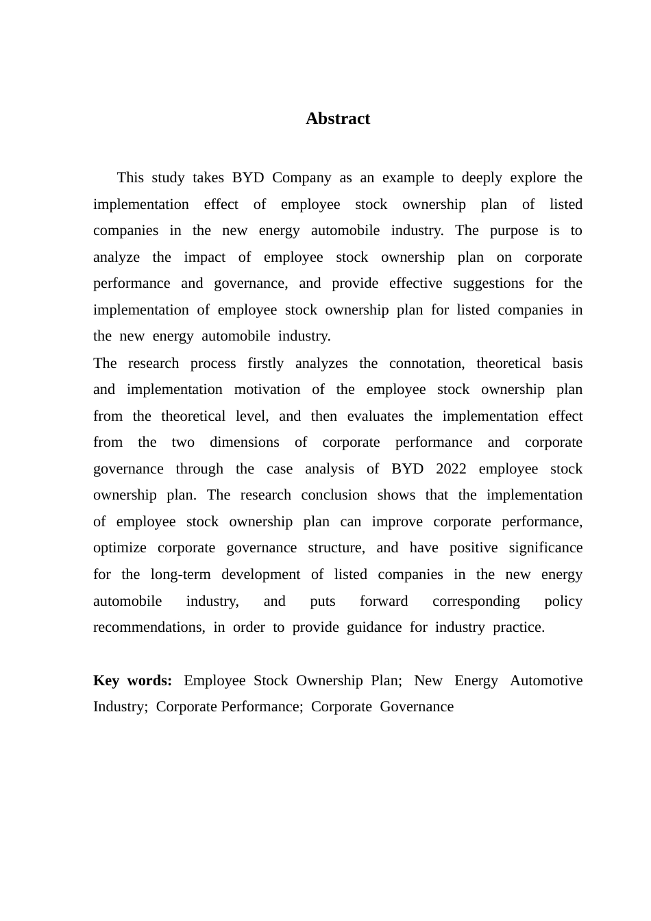 25年CH金融学英语 研究新能源汽车行业知名公司创业计划实施效果--德终稿-约62875字符.docx_第2页