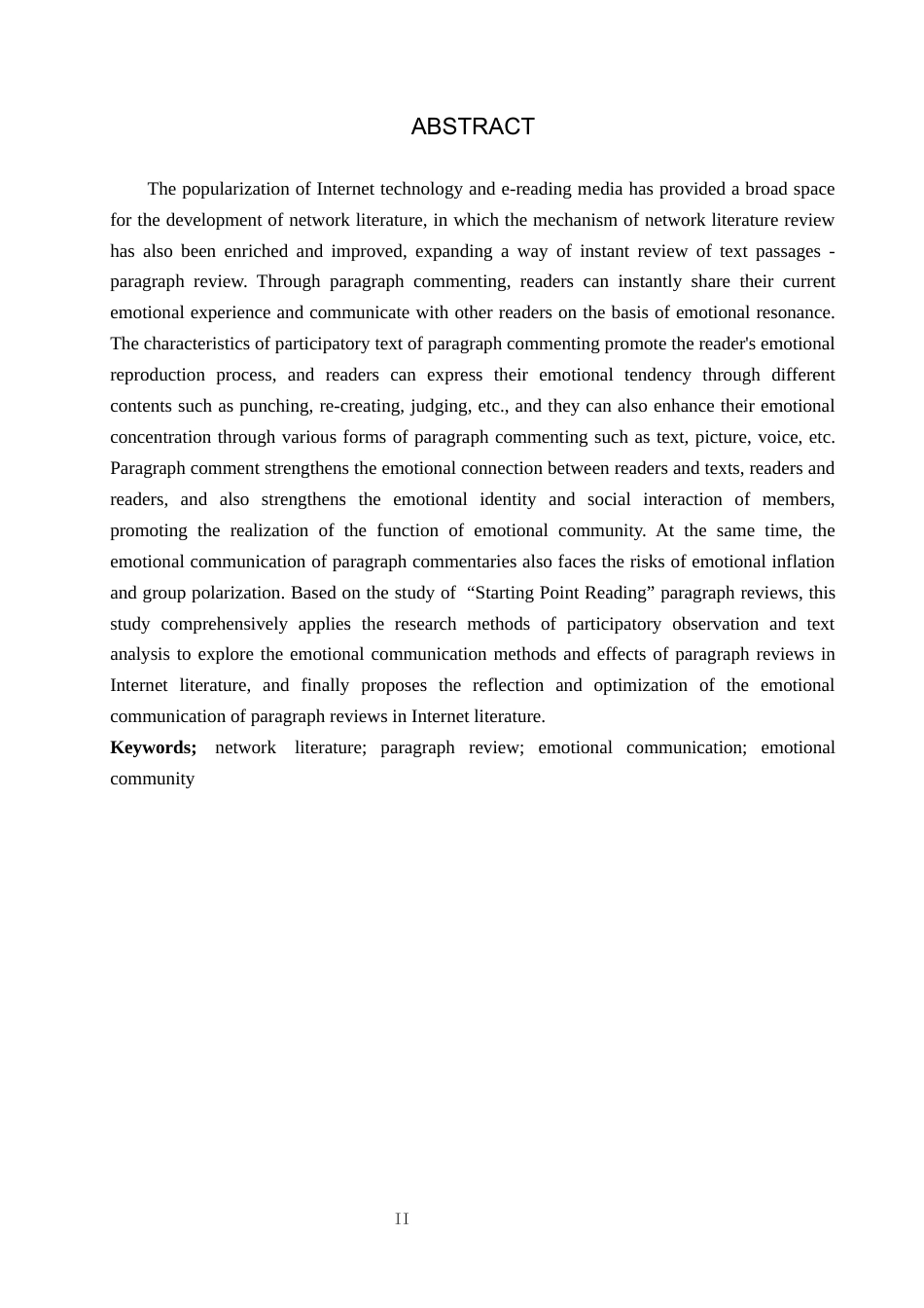 25年CH新闻学-共鸣-共创-共筑-网文段评中的情感传播研究-基于对起点读书段评的考察终稿-约17103字符.docx_第2页
