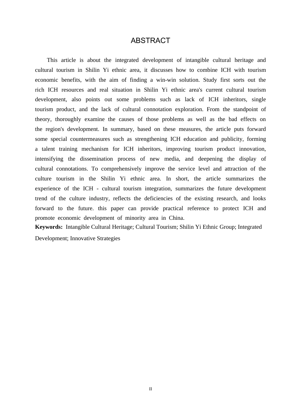 25年CH旅游管理与服务教育 非遗＋旅游”视角下石林彝族文化旅游提升对策研究论文终稿-约17660字符.docx_第3页