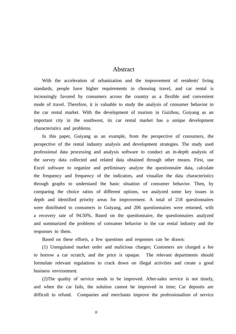 25年CH汽车服务工程 汽车租赁行业消费者行为分析及发展对策研究——以贵阳为例(终)-约16590字符.docx_第4页