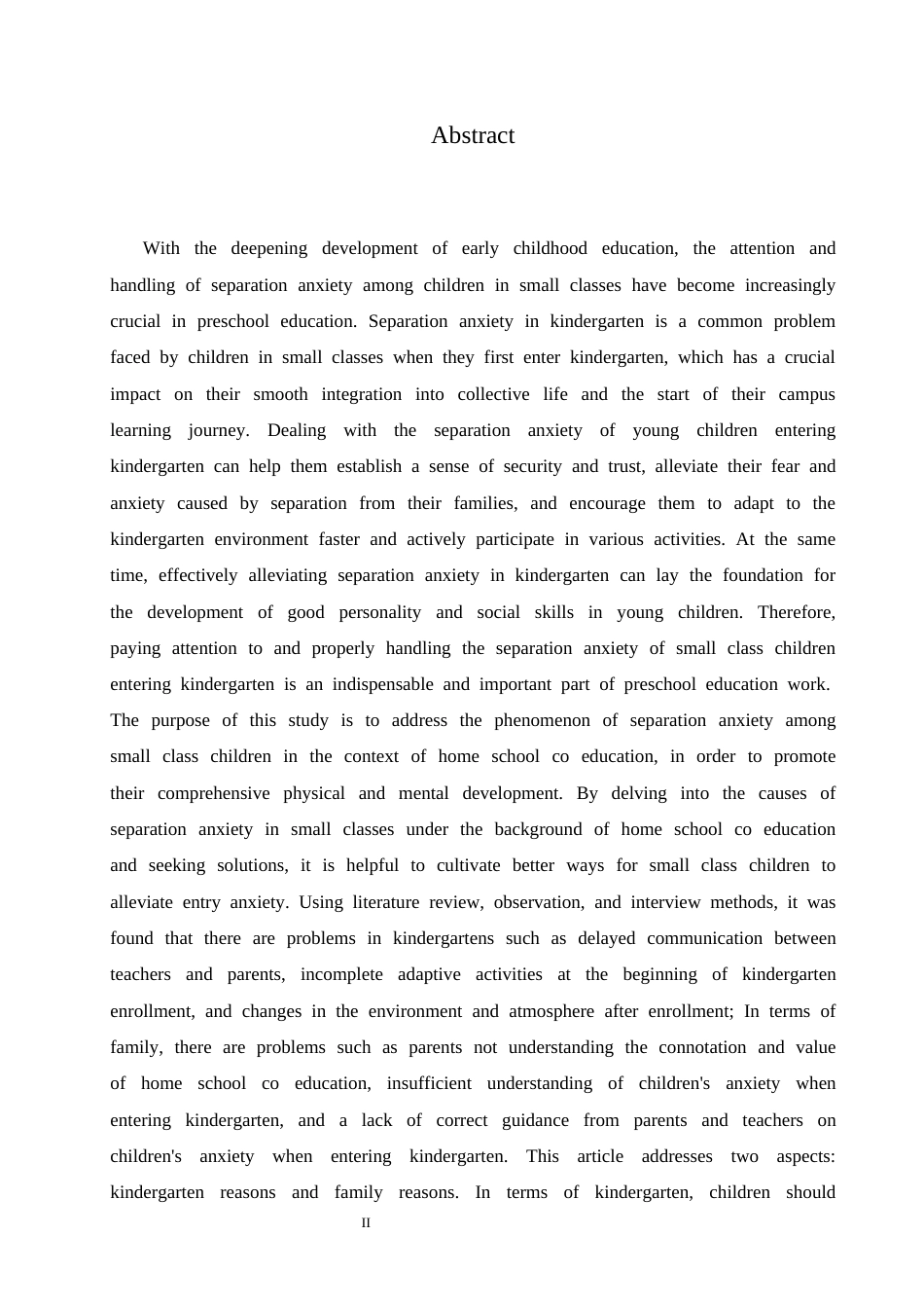 25年CH学前教育 家园共育背景下小班幼儿分离焦虑的原因及解决策略-约17085字符.docx_第4页