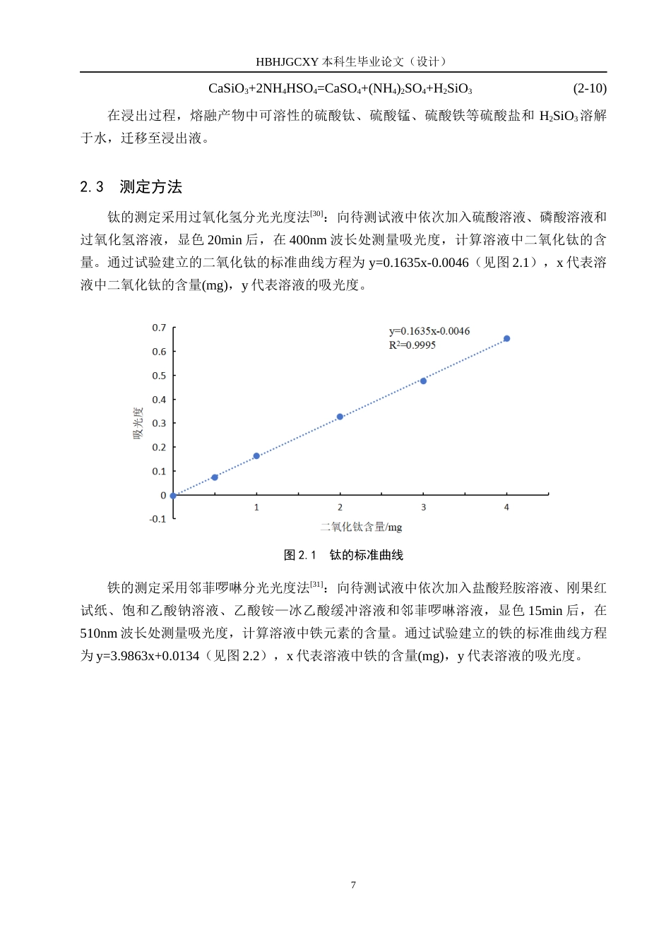 25年CH环境科学-硫酸铵熔融法处理含钛高炉渣的影响因素研究终版-约15085字符.docx_第10页