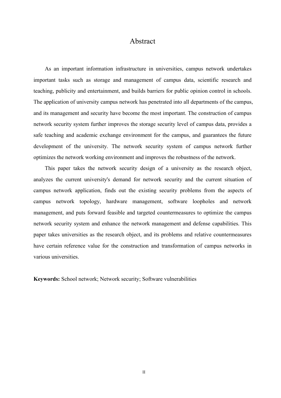 25年CH 大学校园网网络安全问题分析及对策研-成教.pdf_第4页